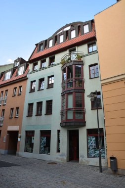 Tarihi şehir, Weimar, Thuringia, Almanya görüntülemek