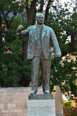 Tarihi şehir, Weimar, Thuringia, Almanya görüntülemek