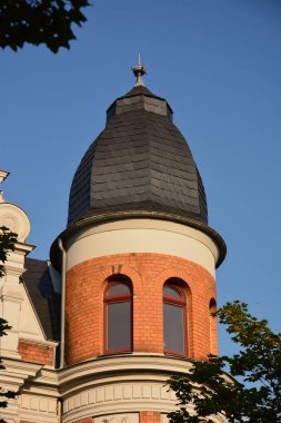 Tarihi şehir, Weimar, Thuringia, Almanya görüntülemek