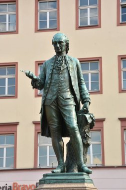 Tarihi şehir, Weimar, Thuringia, Almanya görüntülemek