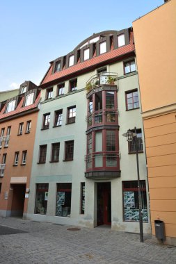 Tarihi şehir, Weimar, Thuringia, Almanya görüntülemek