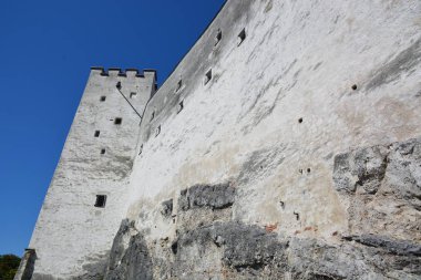 Salzburg, Avusturya - Salzburg, Avusturya tarihi şehir görünümünde