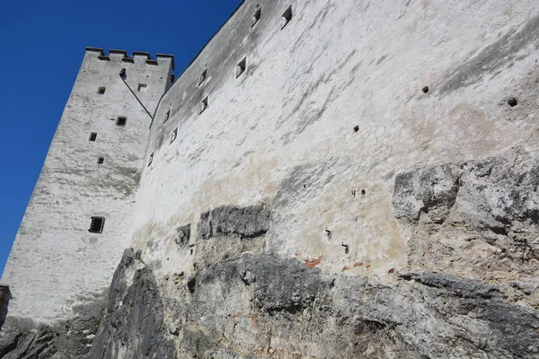 Salzburg Österrike Vyn Den Historiska Staden Salzburg Österrike — Stockfoto