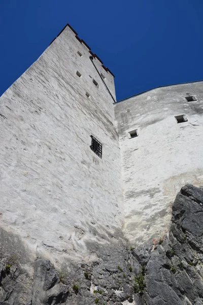 Salzburg Österrike Vyn Den Historiska Staden Salzburg Österrike — Stockfoto