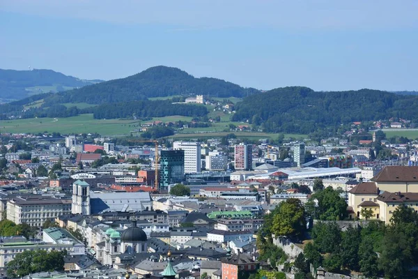 Salzbourg Autriche Vue Dans Ville Historique Salzbourg Autriche — Photo