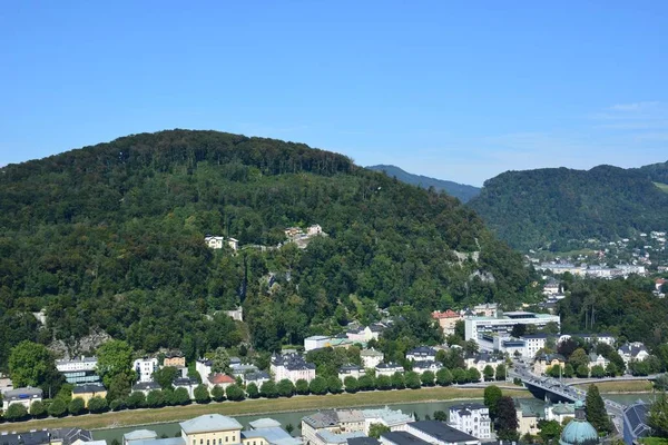 Salzburg Austria Blick Die Historische Stadt Salzburg Österreich — Stockfoto