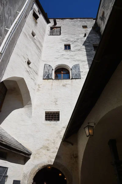 Salzburgo Áustria Vista Para Cidade Histórica Salzburgo Áustria — Fotografia de Stock