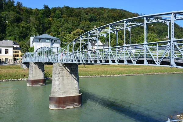 Salzbourg Autriche Vue Dans Ville Historique Salzbourg Autriche — Photo