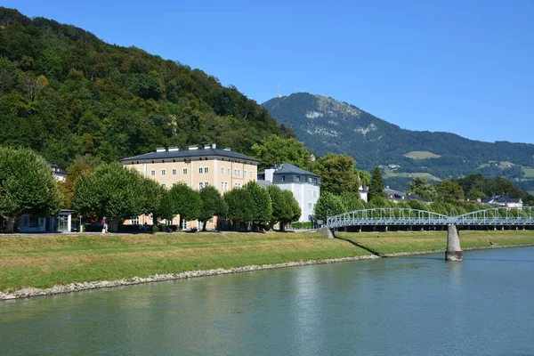 Salzburg Austria Widok Historyczne Miasto Salzburg Austria — Zdjęcie stockowe