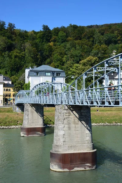 Salzbourg Autriche Vue Dans Ville Historique Salzbourg Autriche — Photo