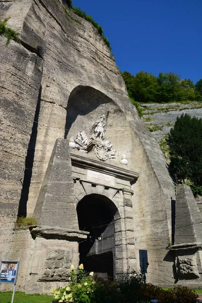 Salzburg Österrike Vyn Den Historiska Staden Salzburg Österrike — Stockfoto