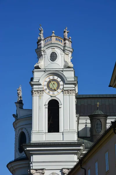 Salzburg Austria Widok Historyczne Miasto Salzburg Austria — Zdjęcie stockowe