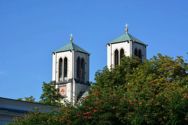 Salzburg Austria Widok Historyczne Miasto Salzburg Austria — Zdjęcie stockowe