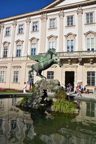 Salzburgo Austria Vista Histórica Ciudad Salzburgo Austria — Foto de Stock