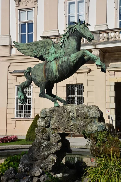 Salisburgo Austria Veduta Nella Storica Città Salisburgo Austria — Foto Stock