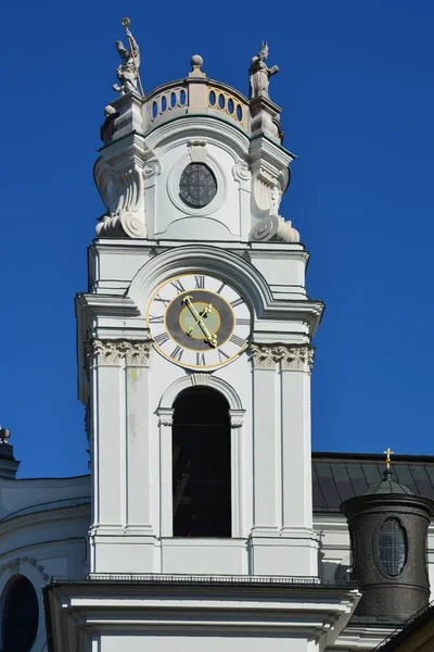 Salzburg Oostenrijk Weergave Het Historische Stadscentrum Van Salzburg Oostenrijk — Stockfoto