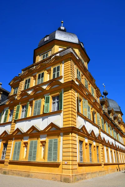 Bamberg Allemagne Vue Sur Palais Baroque Schloss Seehof Près Ville — Photo