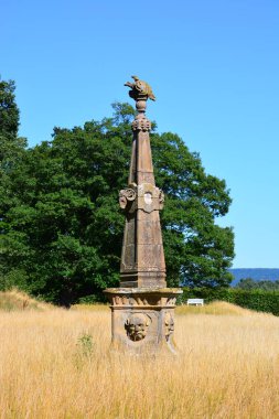Bamberg, Almanya - Barok Schloss Seehof palace yanında üst Franconia, Almanya Bamberg şehir tarihi, Bavyera, bölge görünümünü