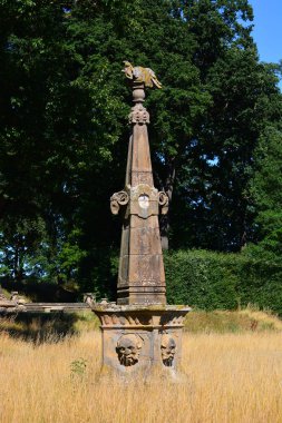 Bamberg, Almanya - Barok Schloss Seehof palace yanında üst Franconia, Almanya Bamberg şehir tarihi, Bavyera, bölge görünümünü