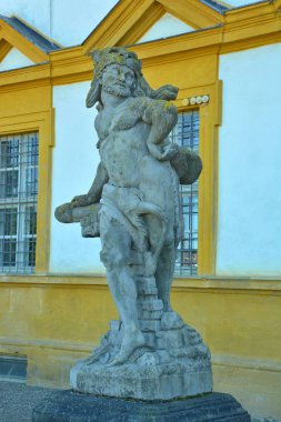 Bamberg, Almanya - Barok Schloss Seehof palace yanında üst Franconia, Almanya Bamberg şehir tarihi, Bavyera, bölge görünümünü