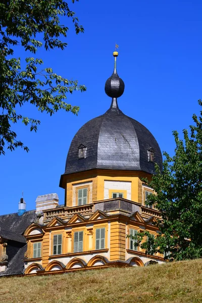 Bamberg Niemcy Widok Barokowy Pałac Schloss Seehof Pobliżu Historyczne Miasta — Zdjęcie stockowe