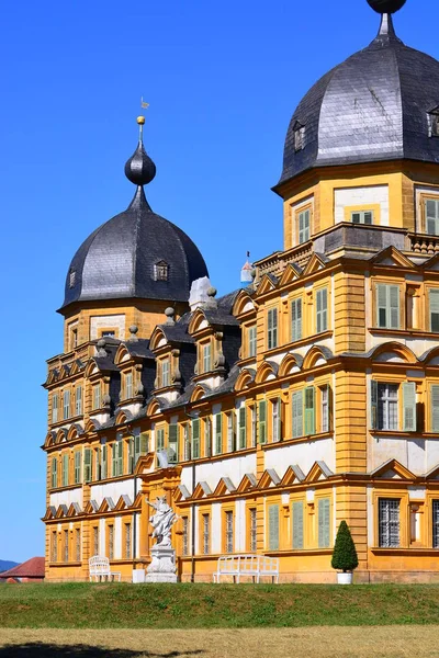 Bamberg Alemanha Vista Palácio Barroco Schloss Seehof Perto Cidade Histórica — Fotografia de Stock