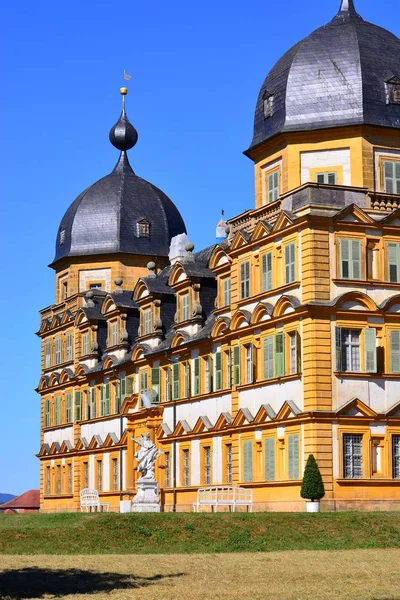 Bamberg Deutschland Blick Auf Das Barocke Schloss Seehof Nahe Der — Stockfoto