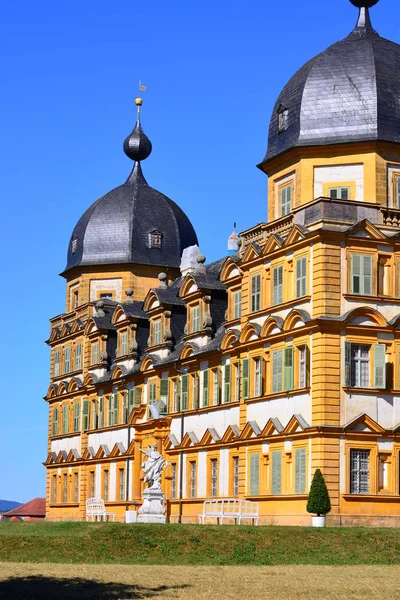 Bamberg Tyskland Visa Barock Schloss Seehof Slotten Nära Den Historiska — Stockfoto