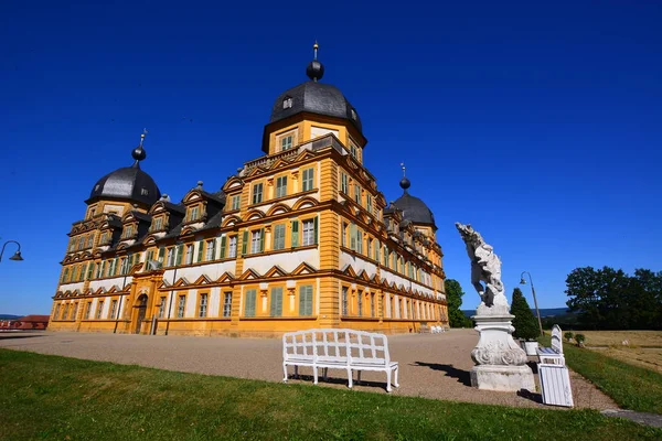 Bamberg Almanya Barok Schloss Seehof Palace Yanında Üst Franconia Almanya — Stok fotoğraf