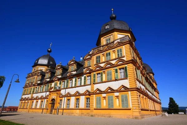 Bamberg Alemanha Vista Palácio Barroco Schloss Seehof Perto Cidade Histórica — Fotografia de Stock