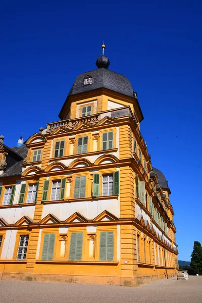 Bamberg Alemanha Vista Palácio Barroco Schloss Seehof Perto Cidade Histórica — Fotografia de Stock