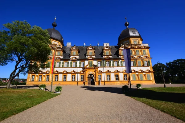 Bamberg Alemania Vista Del Palacio Seehof Schloss Barroco Cerca Histórica —  Fotos de Stock