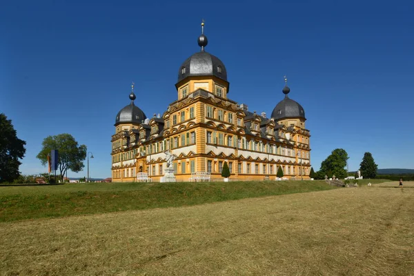 Bamberg Duitsland Weergave Van Het Barokke Schloss Seehof Paleis Buurt — Stockfoto