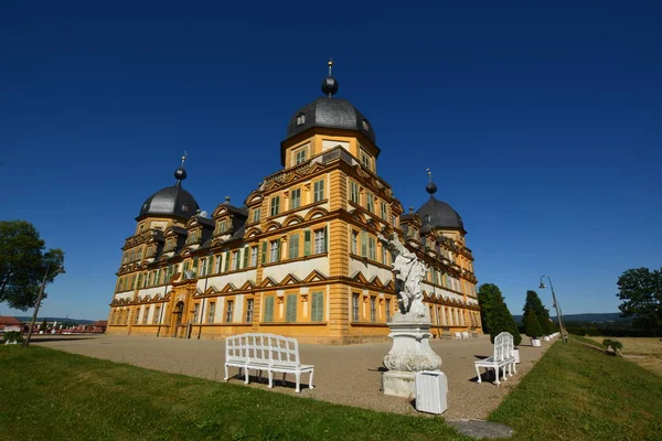 Bamberg Almanya Barok Schloss Seehof Palace Yanında Üst Franconia Almanya — Stok fotoğraf