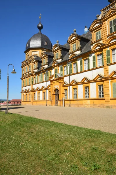 Bamberg Duitsland Weergave Van Het Barokke Schloss Seehof Paleis Buurt — Stockfoto