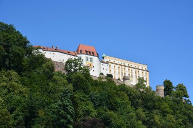 Tarihi şehir, Passau, Bavyera, Almanya görünümünde Passau, Almanya