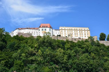 Tarihi şehir, Passau, Bavyera, Almanya görünümünde Passau, Almanya