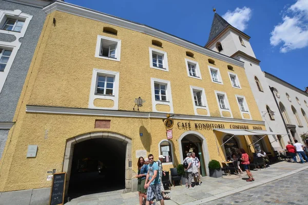 Passau Alemania Vista Histórica Ciudad Passau Baviera Alemania — Foto de Stock