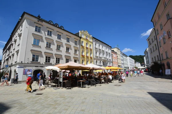 Passau Alemania Vista Histórica Ciudad Passau Baviera Alemania — Foto de Stock