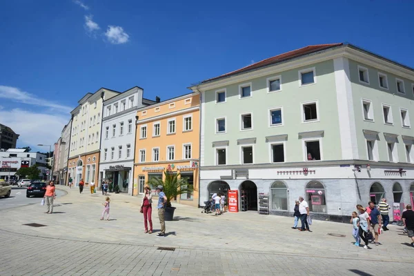 Tarihi şehir, Passau, Bavyera, Almanya görünümünde Passau, Almanya