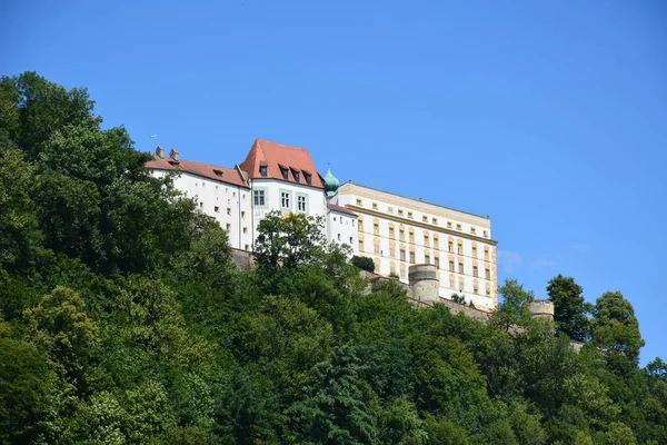 Πάσσαου Γερμανία Θέα Της Ιστορικής Πόλης Του Passau Βαυαρία Γερμανία — Φωτογραφία Αρχείου