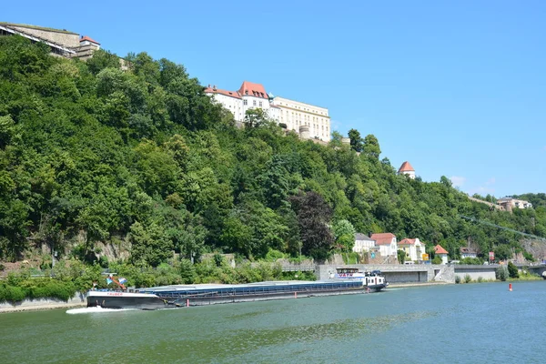 Passau Duitsland Weergave Historische Stad Passau Beieren Duitsland — Stockfoto