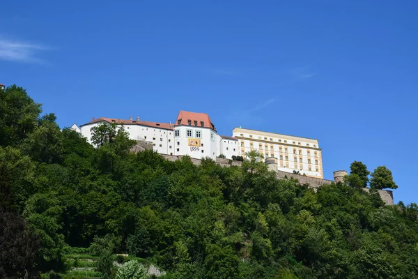 Passau Duitsland Weergave Historische Stad Passau Beieren Duitsland — Stockfoto