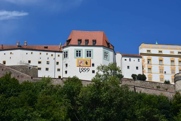 Passau Tyskland Vyn Den Historiska Staden Passau Bayern Tyskland — Stockfoto