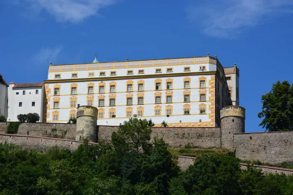 Passau Alemanha Vista Para Cidade Histórica Passau Baviera Alemanha — Fotografia de Stock