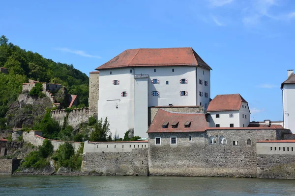 Passau Alemania Vista Histórica Ciudad Passau Baviera Alemania —  Fotos de Stock