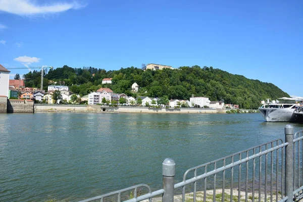 Passau Allemagne Vue Dans Ville Historique Passau Bavière Allemagne — Photo