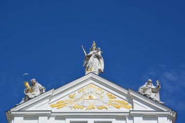 Tarihi şehir, Passau, Bavyera, Almanya görünümünde Passau, Almanya