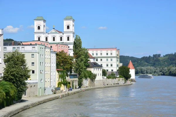 Passau Germania Veduta Nella Città Storica Passau Baviera Germania — Foto Stock