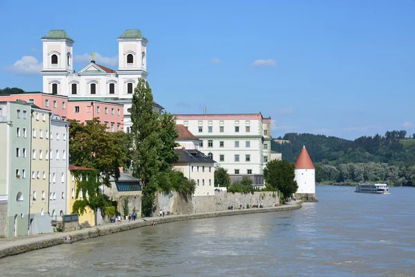 Passau Deutschland Blick Die Historische Stadt Passau Bayern Deutschland — Stockfoto